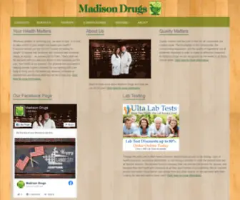 Madisondrugs.com(Madison Drugs) Screenshot