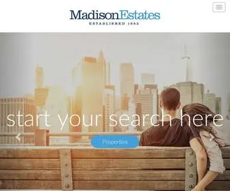 Madisonestates.com(Madison Estates) Screenshot
