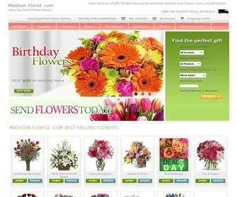 Madisonflorist.com(Madison Florist .com) Screenshot