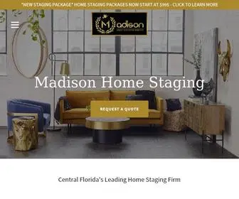 Madisonfurnitureinteriors.com(Orlando's top interior design and real estate home staging company. We handle it all) Screenshot