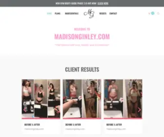 Madisonginley.com(Madison Ginley Official Website) Screenshot