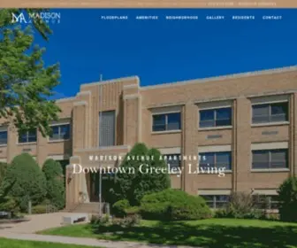 Madisongreeley.com(Greeley Apartments) Screenshot