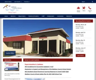 Madisonk12.net(Madison County Schools) Screenshot