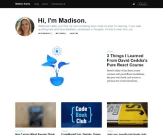 Madisonkanna.com(Madison Kanna) Screenshot