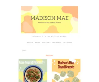 Madisonmae.org(Madison Mae) Screenshot