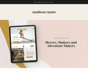 Madisonramm.com(Madison Ramm) Screenshot