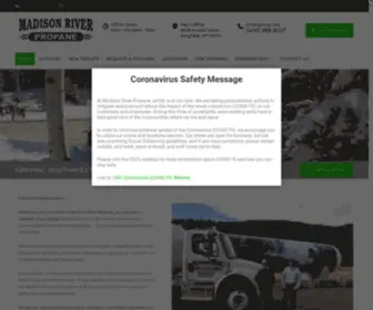 Madisonriverpropane.com(Madison River Propane) Screenshot