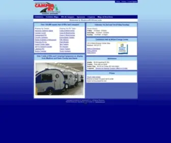 Madisonrvshow.com(Madison RV and Camper Show and Sale) Screenshot