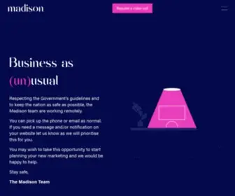 Madisonsolutions.co.uk(Web Design) Screenshot