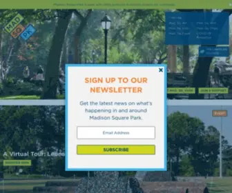 Madisonsquarepark.org(Madison Square Park Conservancy) Screenshot