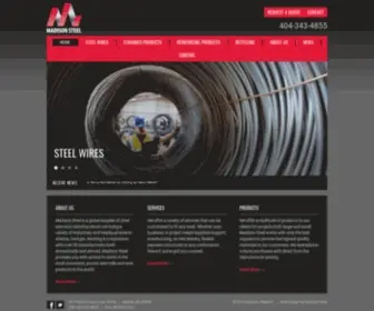 Madisonsteel.com(Madison Steel) Screenshot