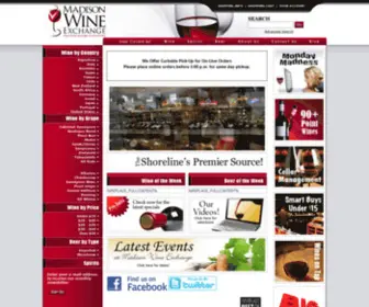 Madisonwinexchange.com(Madison Wine Exchange) Screenshot