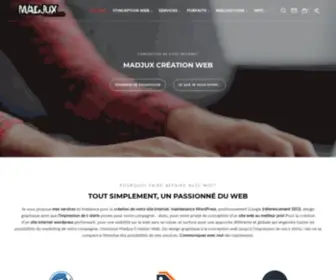 Madjux.com(Création) Screenshot