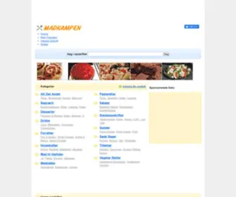 Madkampen.dk(Opskrifter på nem og spændende mad) Screenshot