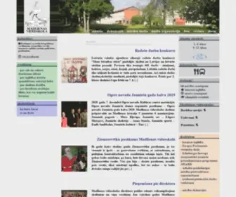 Madlienasvidusskola.lv(Madlienas vidusskola) Screenshot