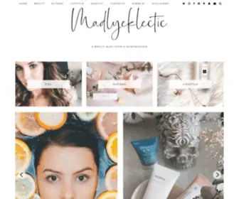 Madlyeklectic.es(A beauty blog from a skinobsessor) Screenshot