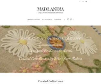 Madmadme.com(Long Live the Handmade Revolution) Screenshot