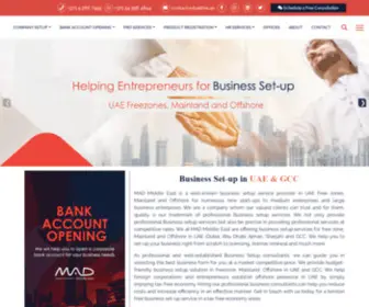 Madme.ae(Business Setup in Dubai) Screenshot