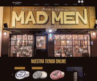 Madmen.com.co(Barbería Tradicional) Screenshot