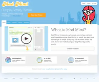 Madmimi.com(Mad Mimi Email Marketing) Screenshot
