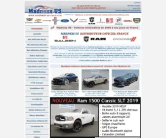 Madness-US-Cars.com(Voiture Américaine) Screenshot