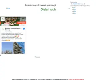 Madohora.pl(Wczasy odchudzające) Screenshot