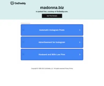 Madonna.biz(Madonna) Screenshot