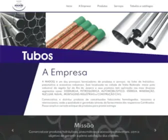 Madoq.com.br(Tubos, Válvulas e Conexões) Screenshot