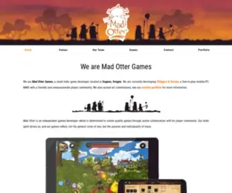 Madottergames.com(Mad Otter Games) Screenshot