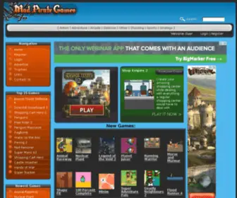 Madpirategames.com(Pirate Games) Screenshot