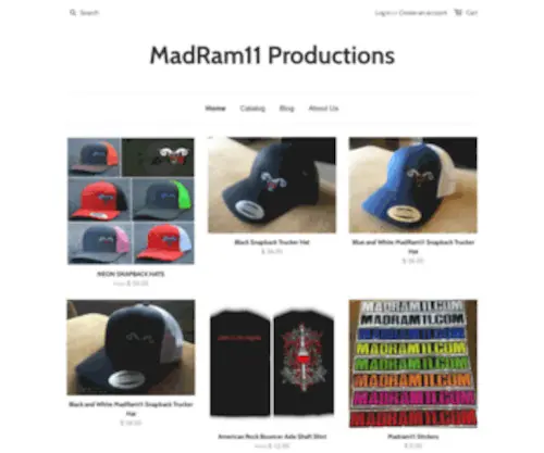 Madram11Productions.com(MadRam11 Productions) Screenshot