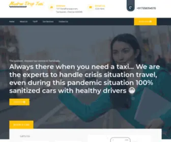 Madrasdroptaxi.in(Drop taxi) Screenshot