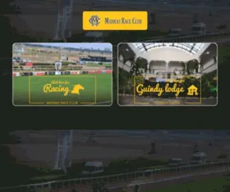 Madrasraceclub.com(Madras Race Club) Screenshot