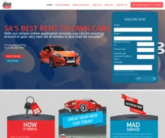 Madrent.co.za(Rent to Own or Rent to Buy) Screenshot
