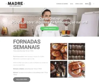 Madrepaesartesanais.com.br(Mãdre Pães Artesanais) Screenshot