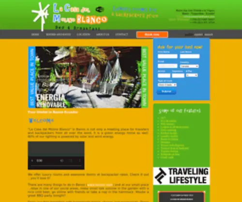 Madreselvaecuador.com(Tour Operator Madre Selva) Screenshot