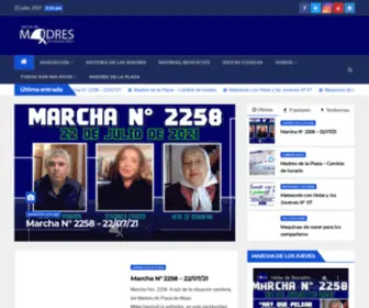 Madres.org(Asociación Madres de Plaza de Mayo) Screenshot