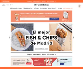 Madrid-Confidential.com(City Confidential) Screenshot