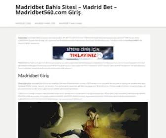Madridbetgiris.co Screenshot