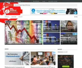 Madridbusiness.es(Madrid&Business: la empresa madrileña \"a diario\") Screenshot