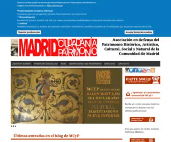 Madridciudadaniaypatrimonio.org(MCyP) Screenshot