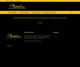 Madridclass.com(Acompanhantes) Screenshot