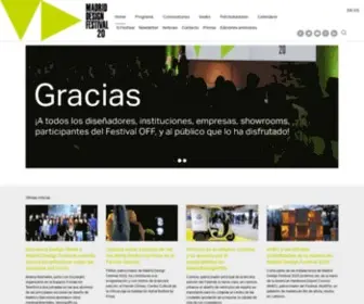 Madriddesignfestival.com(Madrid Design Festival) Screenshot