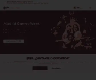 Madridgamesweek.com(MADRID GAMES WEEK) Screenshot