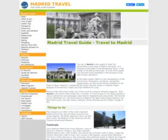 Madridguide.org(Madrid travel) Screenshot