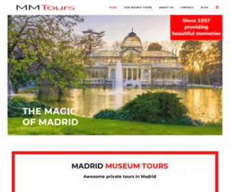 Madridmuseumtours.com(PRIVATE MADRID MUSEUM TOURS) Screenshot