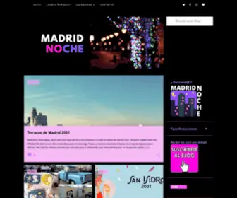 Madridnoche.net(MADRID NOCHE) Screenshot