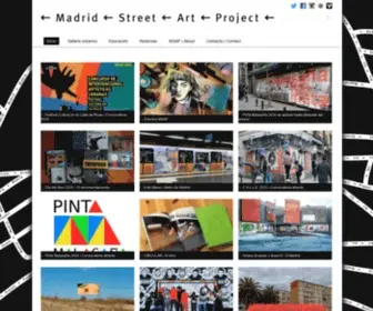 Madridstreetartproject.com(Madrid Street Art Project) Screenshot