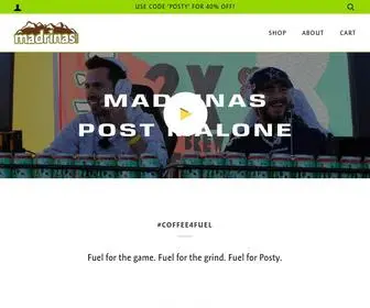 Madrinascoffee.com(The premium online specialty coffee and café experience with all) Screenshot