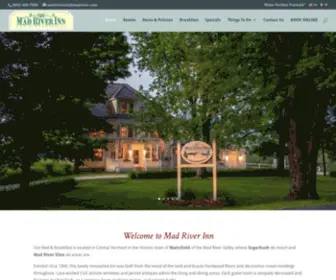Madriverinn.com(Mad River Inn) Screenshot